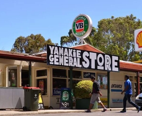 (10 min): General Store (open 7 days);