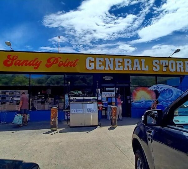 (9 min): General Store, open 7 days.